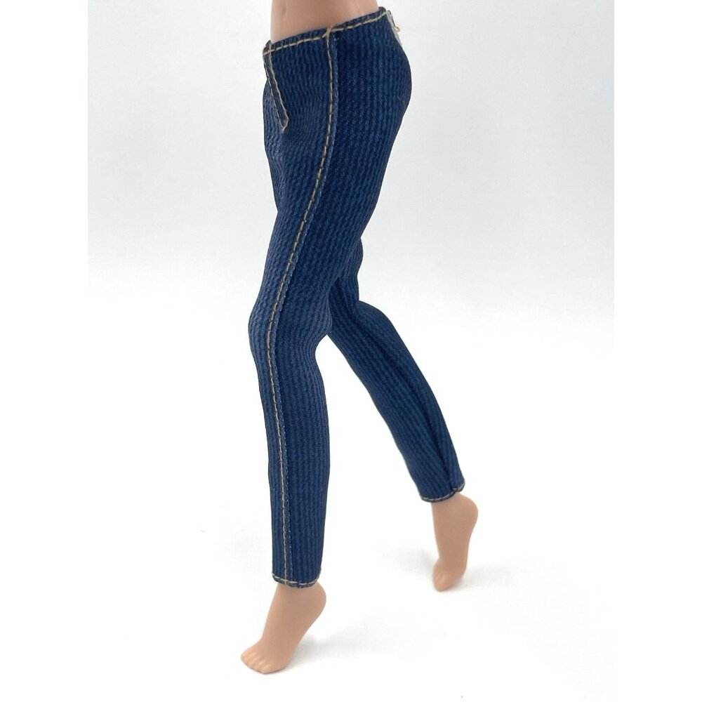 Skinny Jeans Doll Clothes For 10 Inch Fashion Doll 1:12 Scale - Picture 3 of 8